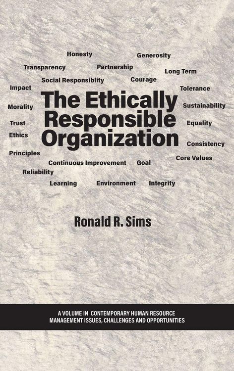Produktbild: The Ethically Responsible Organization