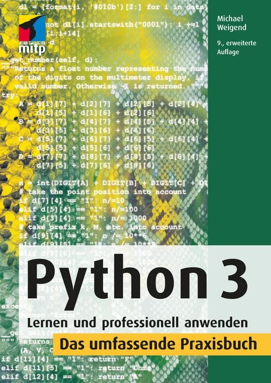 Bild vom Artikel Python 3 vom Autor Michael Weigend