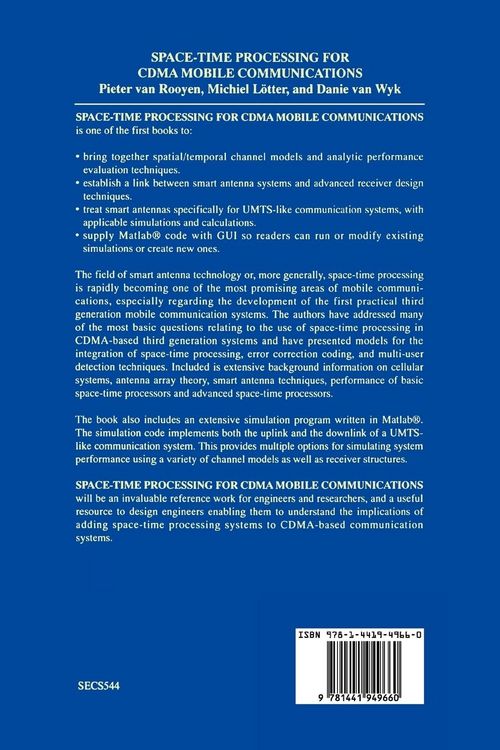 Produktbild: Space-Time Processing for CDMA Mobile Communications