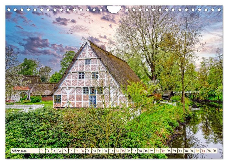 Produktbild: Reise durch Deutschland - Hansestadt Stade (Wandkalender 2026 DIN A4 quer), CALVENDO Monatskalender