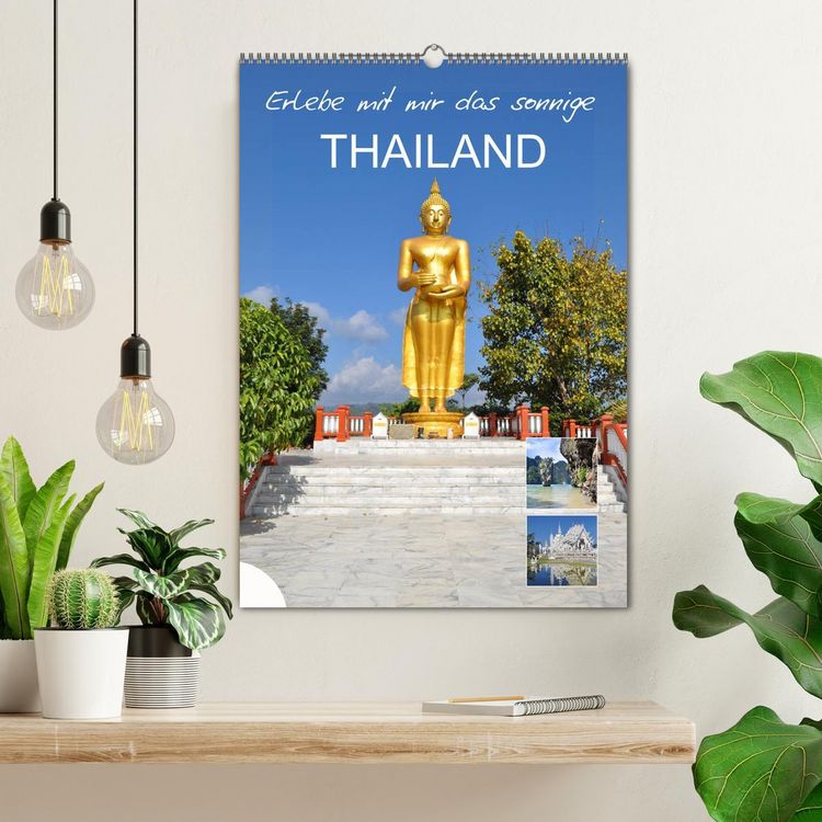 Produktbild: Erlebe mit mir das sonnige Thailand (Wandkalender 2026 DIN A2 hoch), CALVENDO Monatskalender