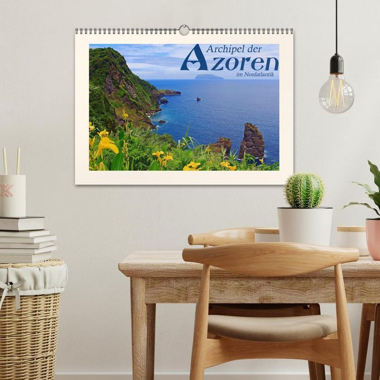 Produktbild: Archipel der Azoren im Nordatlantik (Wandkalender 2026 DIN A3 quer), CALVENDO Monatskalender