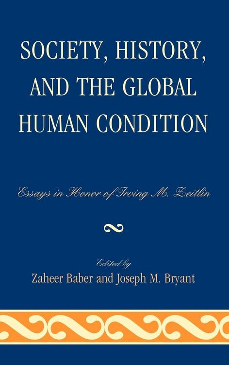 Produktbild: Society, History, and the Global Human Condition
