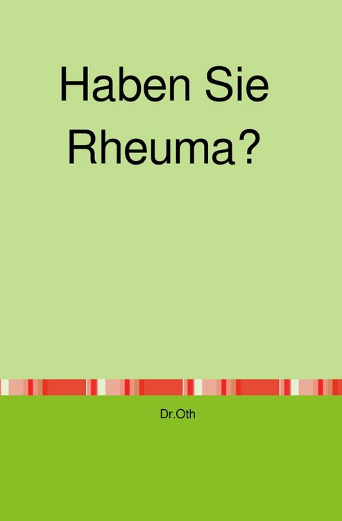 Produktbild: Haben Sie Rheuma?