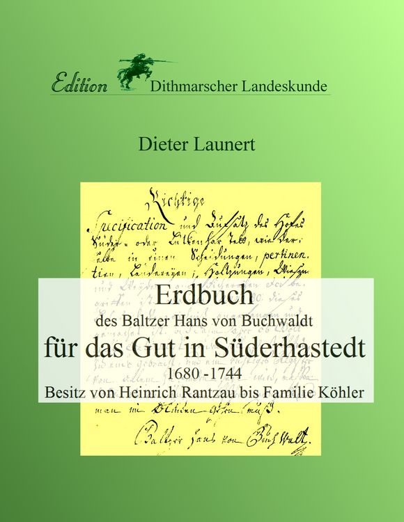 Produktbild: Erdbuch f&uuml;r das Gut in S&uuml;derhastedt