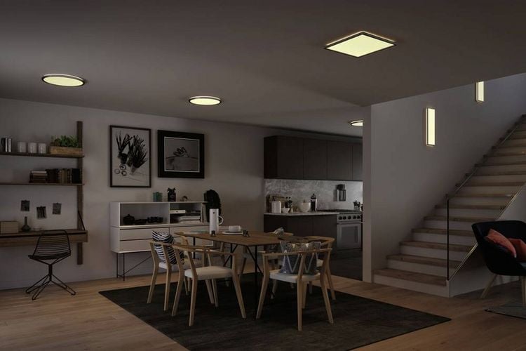 Produktbild: Paulmann Atria Shine 70996 LED-Deckenleuchte 22W Warmwei&szlig; Chrom (matt)