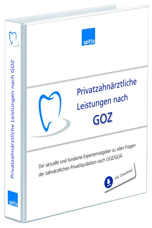 Produktbild: Privatzahn&auml;rztliche Leistungen nach GOZ
