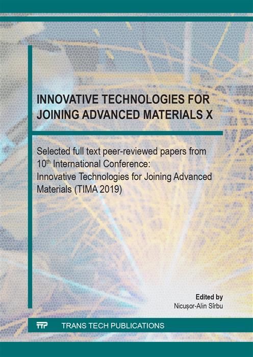 Produktbild: Innovative Technologies for Joining Advanced Materials X