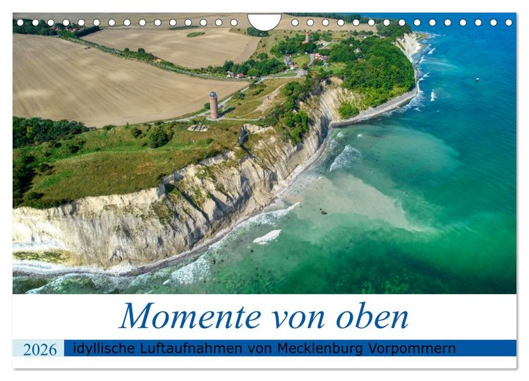 Produktbild: Momente von oben (Wandkalender 2026 DIN A4 quer), CALVENDO Monatskalender