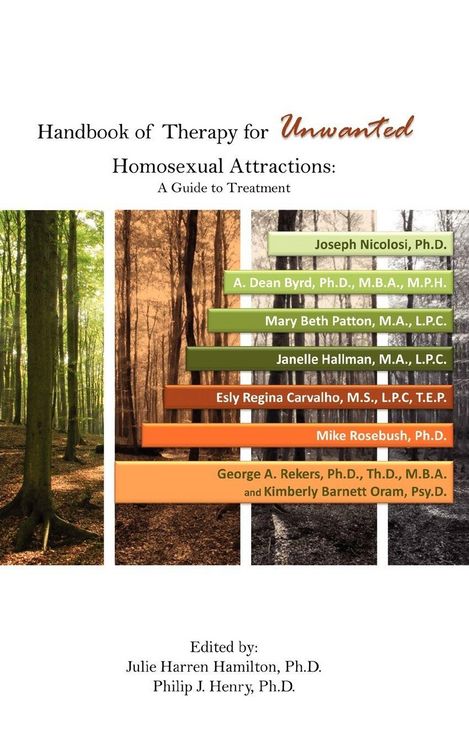 Produktbild: Handbook of Therapy for Unwanted Homosexual Attractions