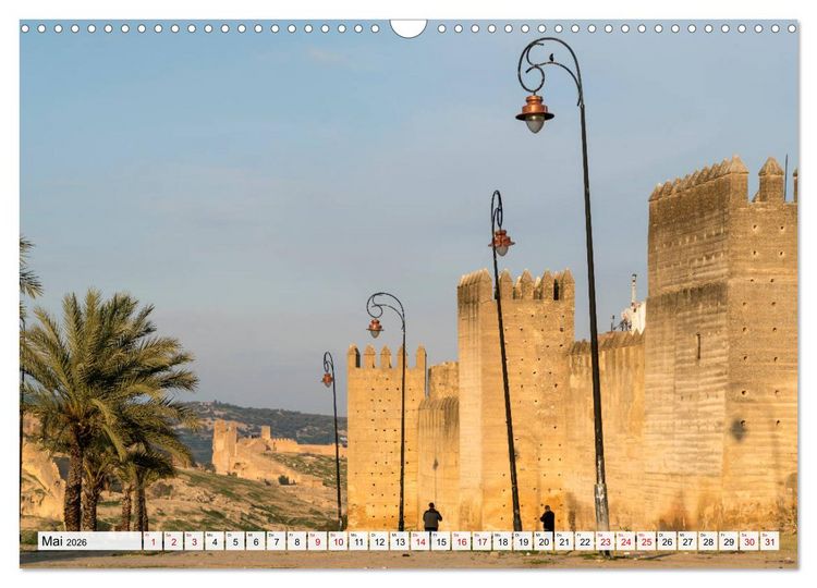 Produktbild: Marokko - Fes (Wandkalender 2026 DIN A3 quer), CALVENDO Monatskalender