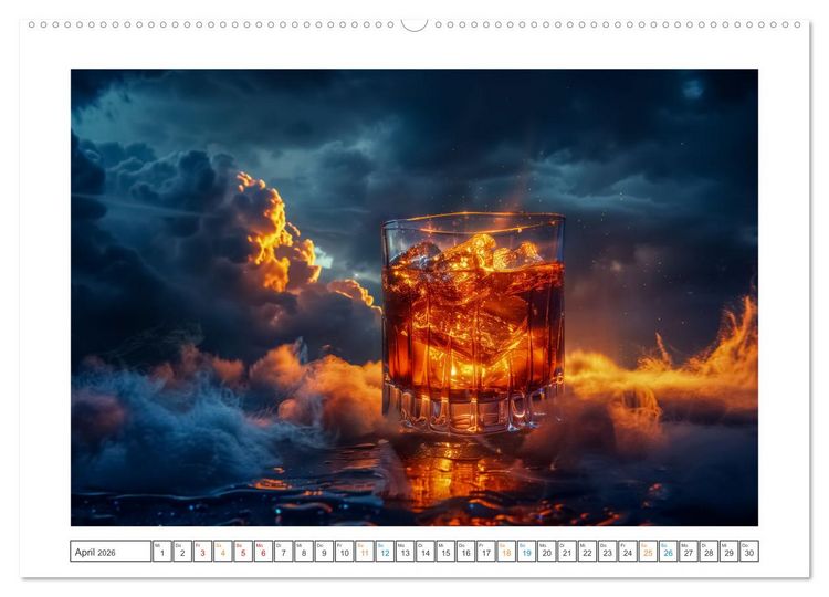 Produktbild: Spirit of Whisky (Wandkalender 2026 DIN A2 quer), CALVENDO Monatskalender
