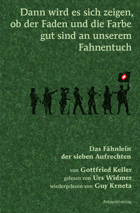 Produktbild: Dann wird es sich zeigen, ob der Faden und die Farbe gut sind an unserem Fahnentuch