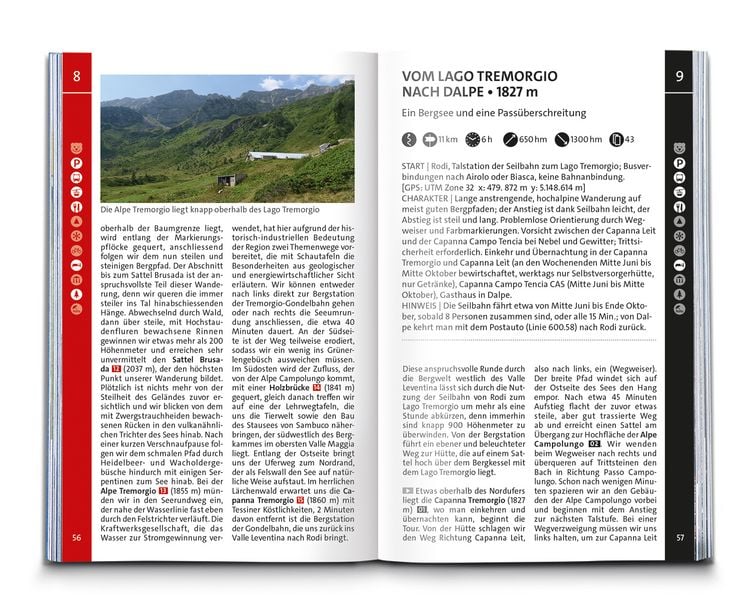 Produktbild: KOMPASS Wanderführer Tessin, 50 Touren mit Extra-Tourenkarte