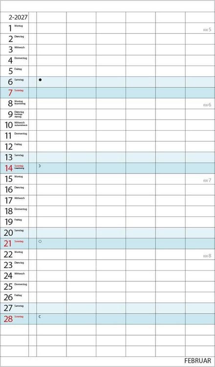 Produktbild: XL Familienplaner 2027