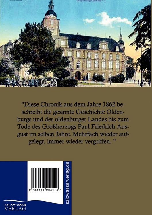Produktbild: Oldenburgische Chronik von 1862