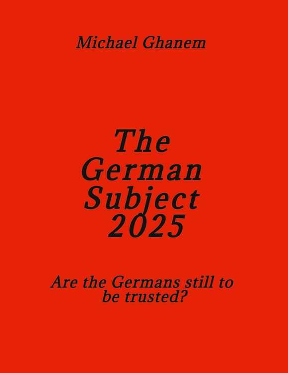 Produktbild: The German Subject 2025