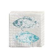 Produktbild: Servietten. Meer Liebe / Fische, 20/165x165 mm, 3 lagig