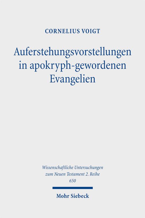 Produktbild: Auferstehungsvorstellungen in apokryph-gewordenen Evangelien