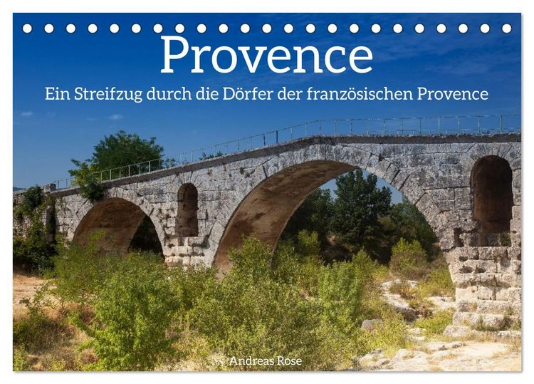 Produktbild: Frankreich. Ein Streifzug durch die D&ouml;rfer der franz&ouml;sischen Provence (Tischkalender 2027 DIN A5 quer), CALVENDO Monatskalender