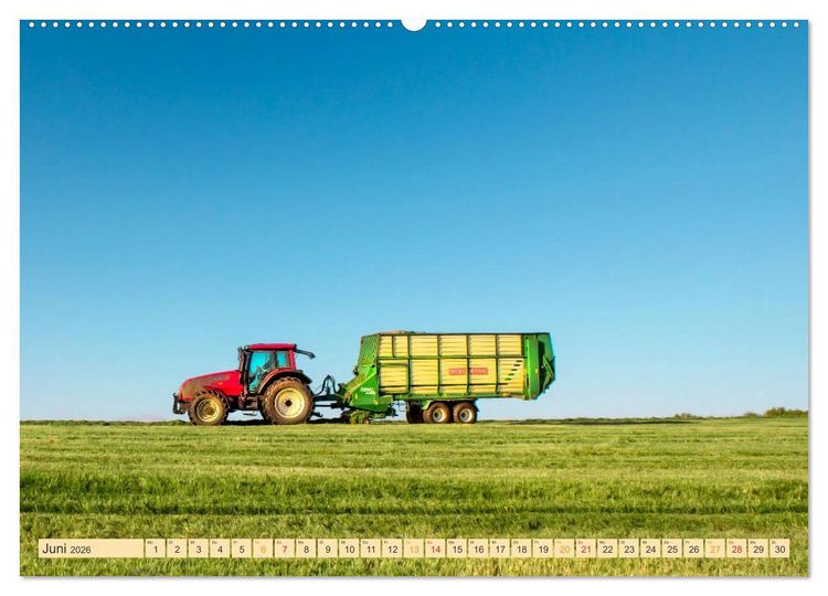 Produktbild: Landwirtschaft - Hightech und Handarbeit (hochwertiger Premium Wandkalender 2026 DIN A2 quer), Kunstdruck in Hochglanz