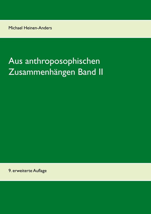 Produktbild: Aus anthroposophischen Zusammenh&auml;ngen Band II