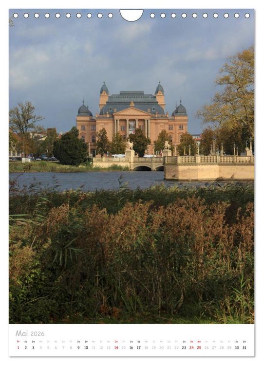 Produktbild: Ein Tag durch Schwerin (Wandkalender 2026 DIN A4 hoch), CALVENDO Monatskalender
