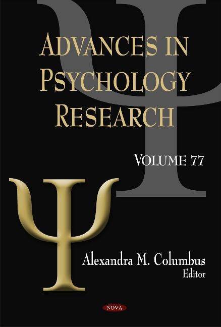 Produktbild: Advances in Psychology Research
