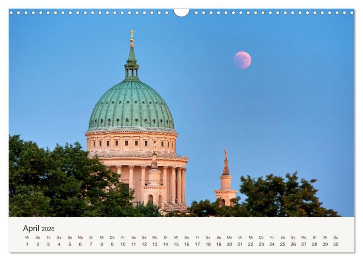 Produktbild: Himmel &uuml;ber Potsdam (Wandkalender 2026 DIN A3 quer), CALVENDO Monatskalender