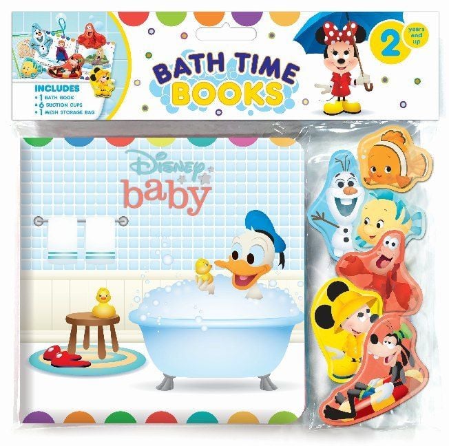 Produktbild: Disney Babys, Badebuch + 6 Spielfiguren + 1 Aufbewahrungsnetz