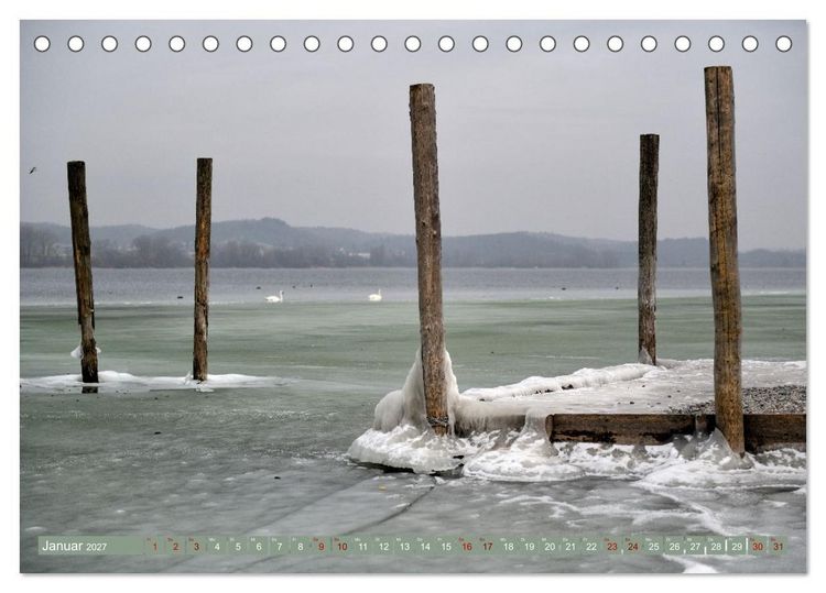 Produktbild: Zauberhafter Westlicher Bodensee (Tischkalender 2027 DIN A5 quer), CALVENDO Monatskalender