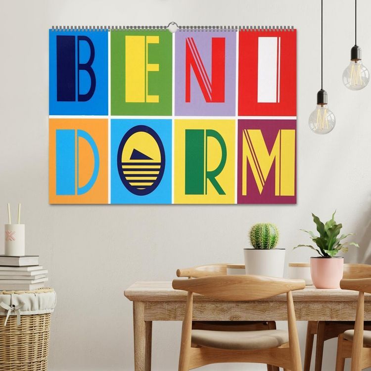 Produktbild: Benidorm (Wandkalender 2027 DIN A2 quer), CALVENDO Monatskalender