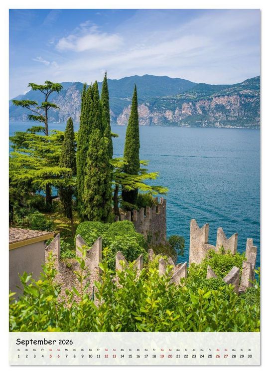 Produktbild: Malcesine - Eine Perle des Gardasees (Wandkalender 2026 DIN A4 hoch), CALVENDO Monatskalender