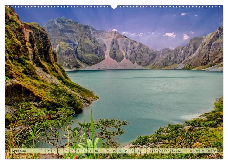 Produktbild: Reise durch Asien - Philippinen (Wandkalender 2026 DIN A2 quer), CALVENDO Monatskalender