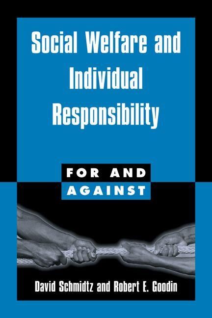 Produktbild: Social Welfare and Individual Responsibility