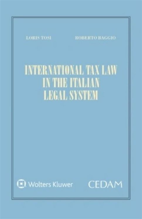 Produktbild: International tax law in the italian legal system