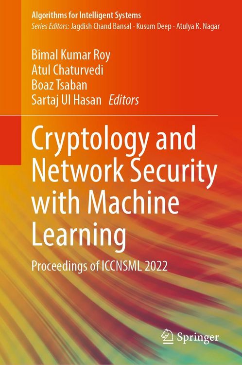 Produktbild: Cryptology and Network Security with Machine Learning