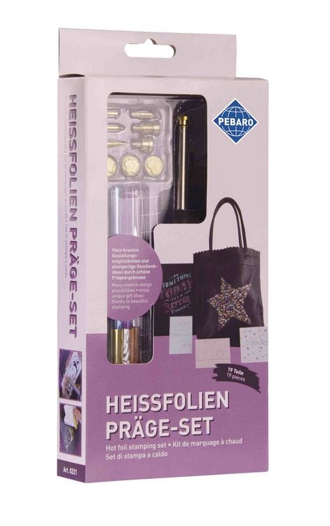 Produktbild: PEBARO 0221 - Heissfolien Pr&auml;ge-Set