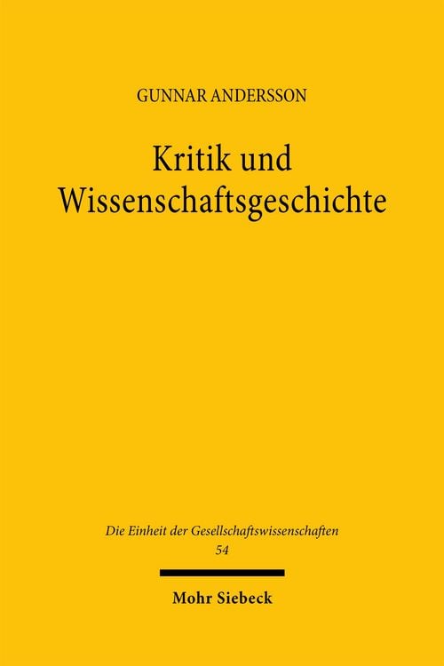 Produktbild: Kritik und Wissenschaftsgeschichte