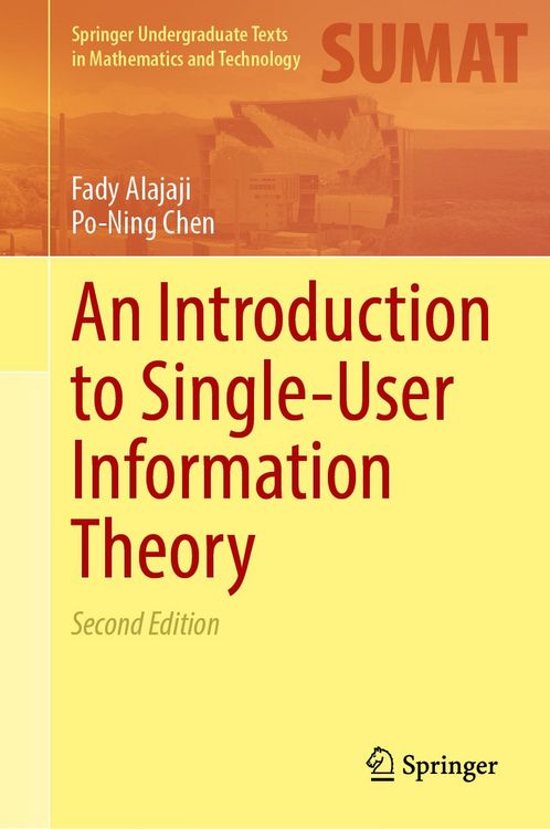 Produktbild: An Introduction to Single-User Information Theory