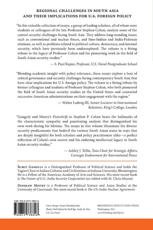 Produktbild: Enduring and Emerging Issues in South Asian Security