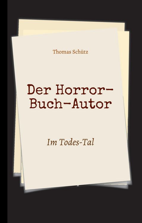 Produktbild: Der Horror-Buch-Autor