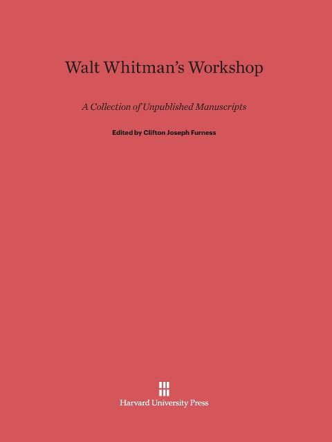 Produktbild: Walt Whitman's Workshop