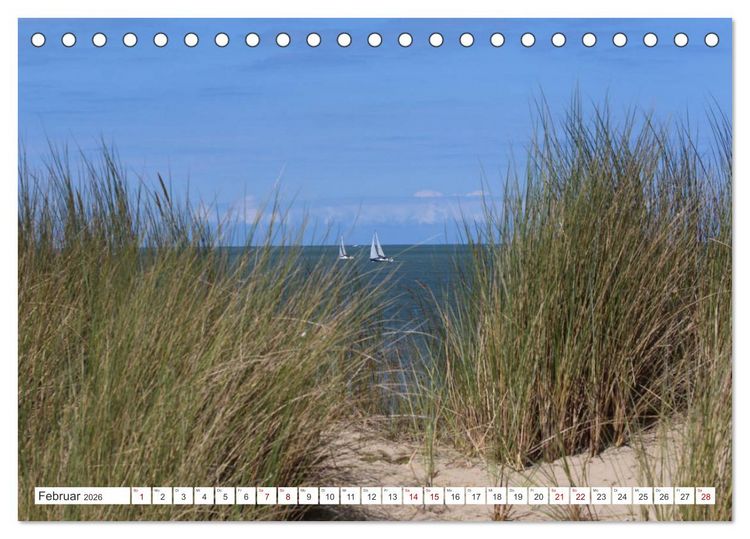 Produktbild: Seel&auml;ndisches Flandern (Tischkalender 2026 DIN A5 quer), CALVENDO Monatskalender