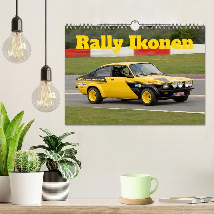 Produktbild: Rally Ikonen (Wandkalender 2026 DIN A4 quer), CALVENDO Monatskalender