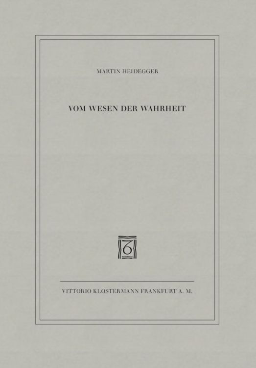 Produktbild: Vom Wesen der Wahrheit