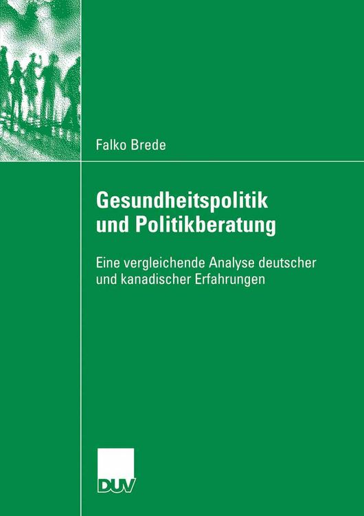 Produktbild: Gesundheitspolitik und Politikberatung