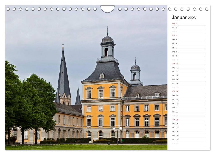Produktbild: Zauberhaftes Bonn (Wandkalender 2026 DIN A4 quer), CALVENDO Monatskalender