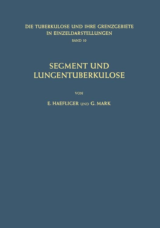 Produktbild: Segment und Lungentuberkulose