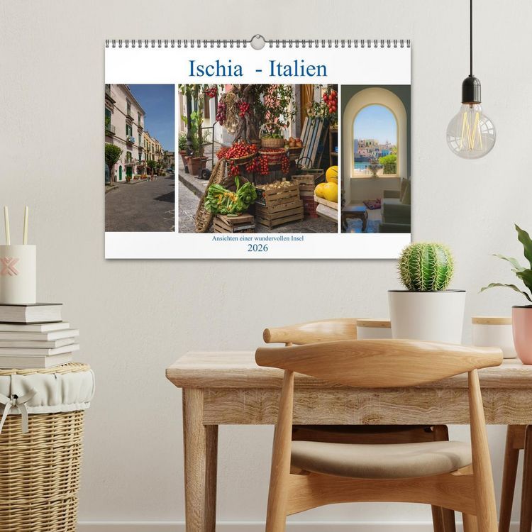 Produktbild: Ischia - Italien (Wandkalender 2026 DIN A3 quer), CALVENDO Monatskalender